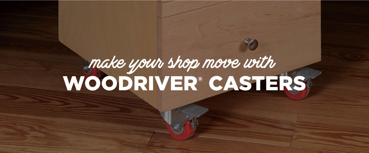 Up to 40% Off WoodRiver Casters
